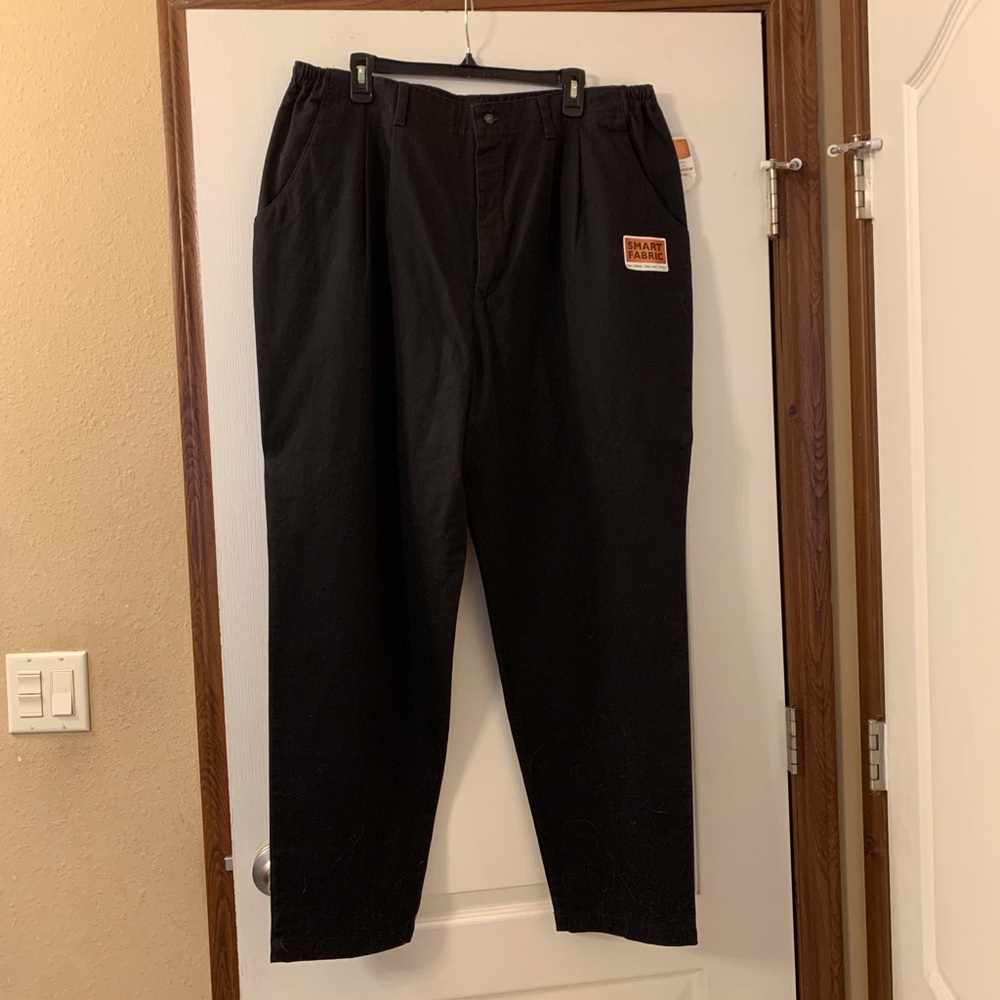 Lee Relaxed Fit Side Elastic At The Waist Black Jeans. Plus 22W.